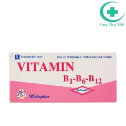 Vitamin B1-B6-B12 Mekophar - Phòng và điều trị thiếu vitamin nhóm B